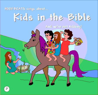 Kids in the Bible Cd cover